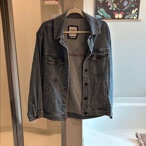 Abercrombie & Fitch Oversized Denim Jacket